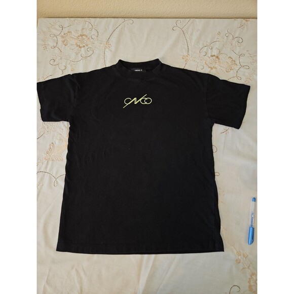 CNCO Shirt Unisex Sz S Black Short Sleeve Forever 21 Boy Band Graphic Logo Tour - Picture 2 of 5